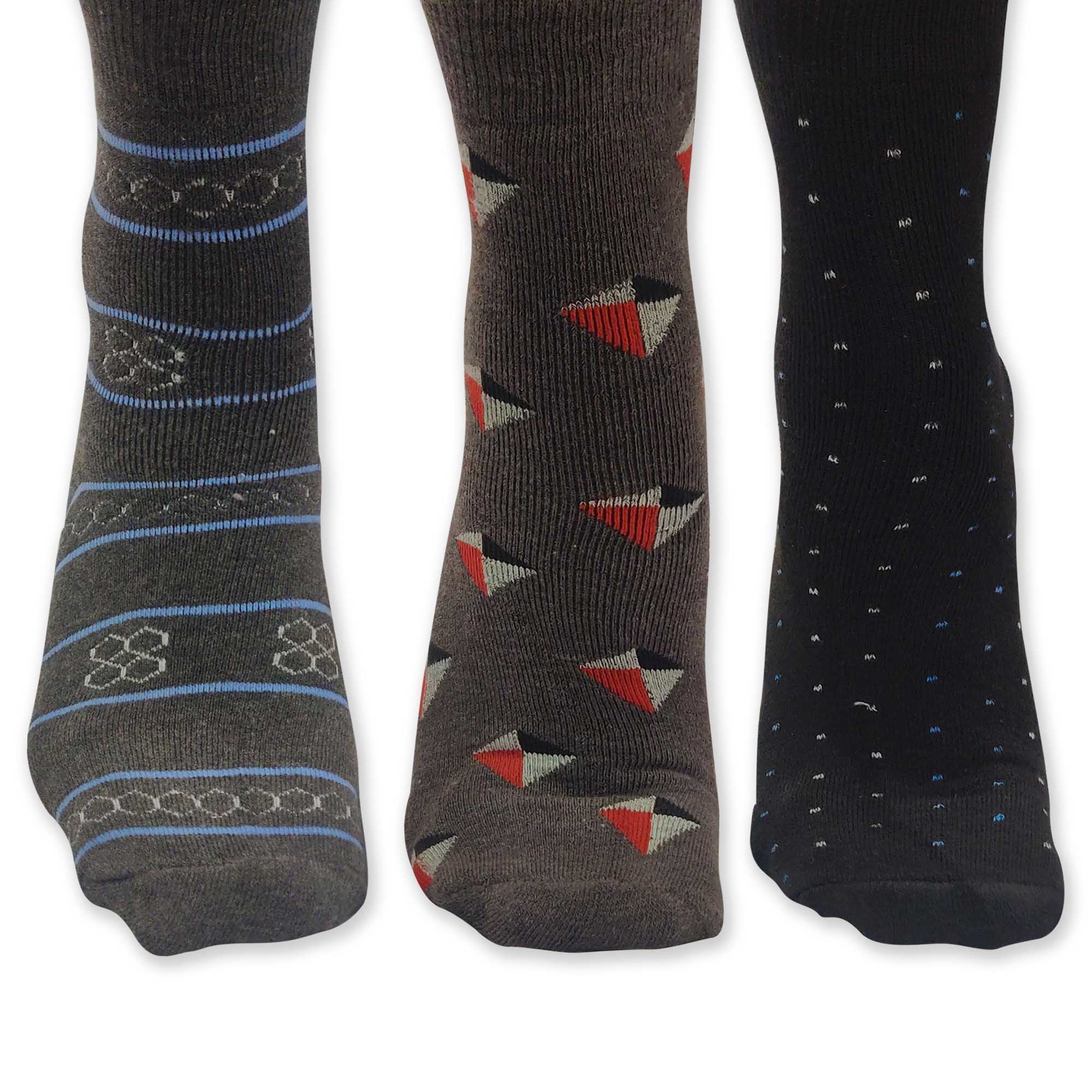 Men's Designer Socks, Collection 01, Set of 3