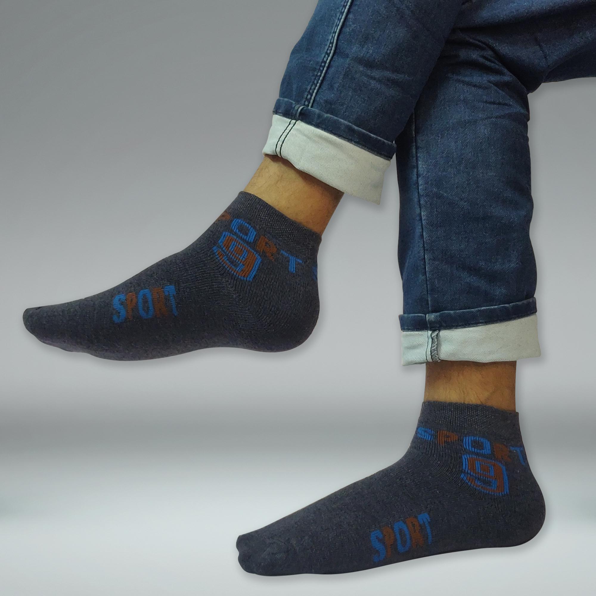Men's Sports Designer Socks, Collection 02, Set of 3