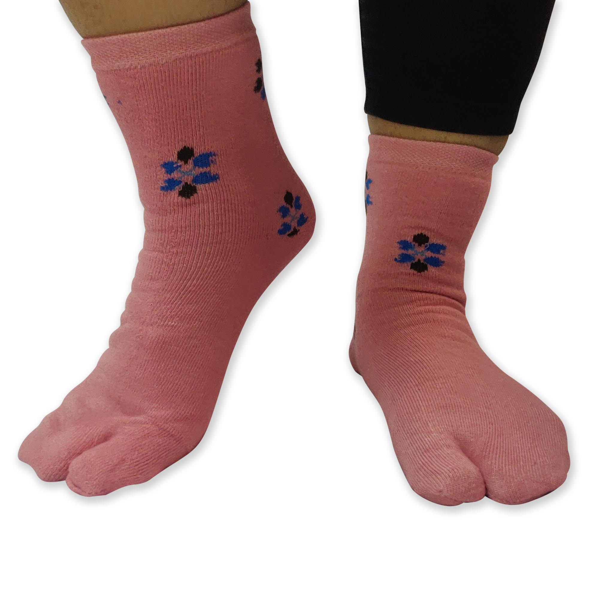 Pink Socks with Pattern - Women Collection